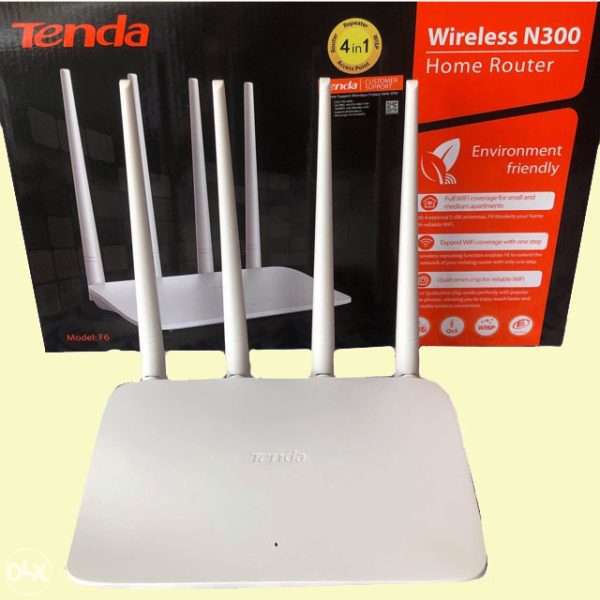 Tenda F6 N300 Wireless Router Tenda F6 N300 Wireless Router