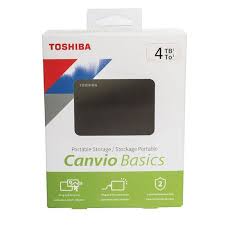 TOSHIBA 4TB TOSHIBA CANVIO BASIC Externi HDD 4TB