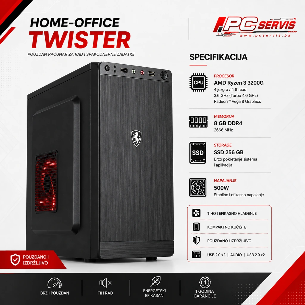 Twister_UB-12_1024x1024 TWISTER AMD Ryzen3 3200G 8 GB DDR4 SSD 256 GB - Image 1
